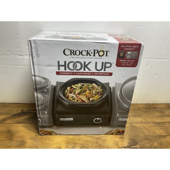 CROCK POT Hook Up Slow Cooker 2 Quart Single Unit SCCPMD2-CH - Picture 1 of 8